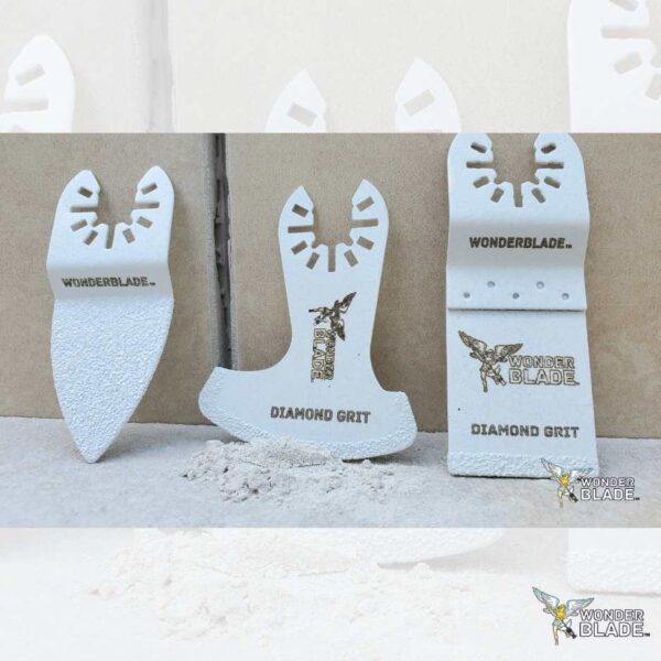 Vearter 3-Pack Diamond Oscillating Multi-Tool Blades For Mortar & Grout Removal – 34/60/63mm