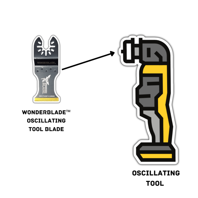 WonderBlade™ Best Oscillating Tool Blades in the Industry!