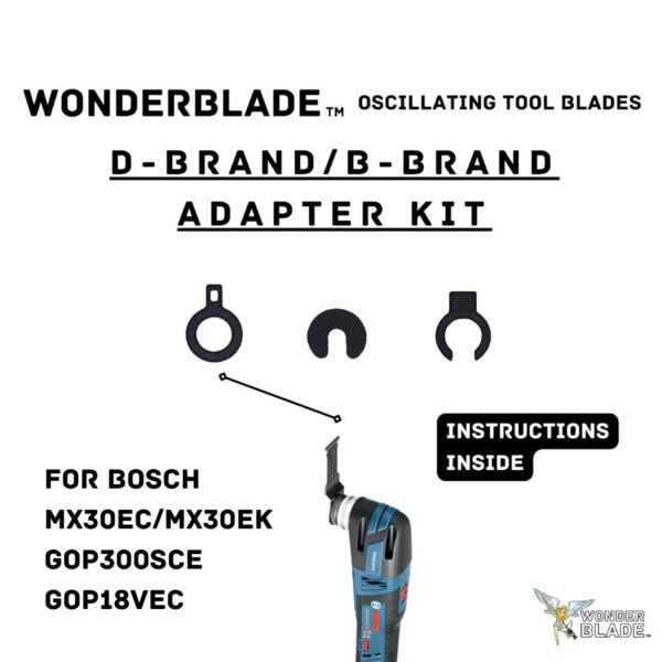 c and b brand oscillating tool blade adapter instructions B brand