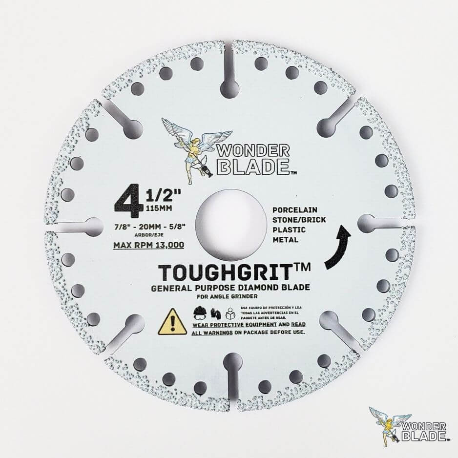 LOT Of TWO 14 Inch Diamond Cut-Off Blades For Concrete, Brick, Stone, Slate Masonry