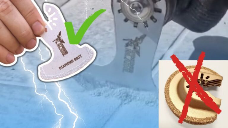 Diamond vs Carbide Grit Blades for Cutting Grout